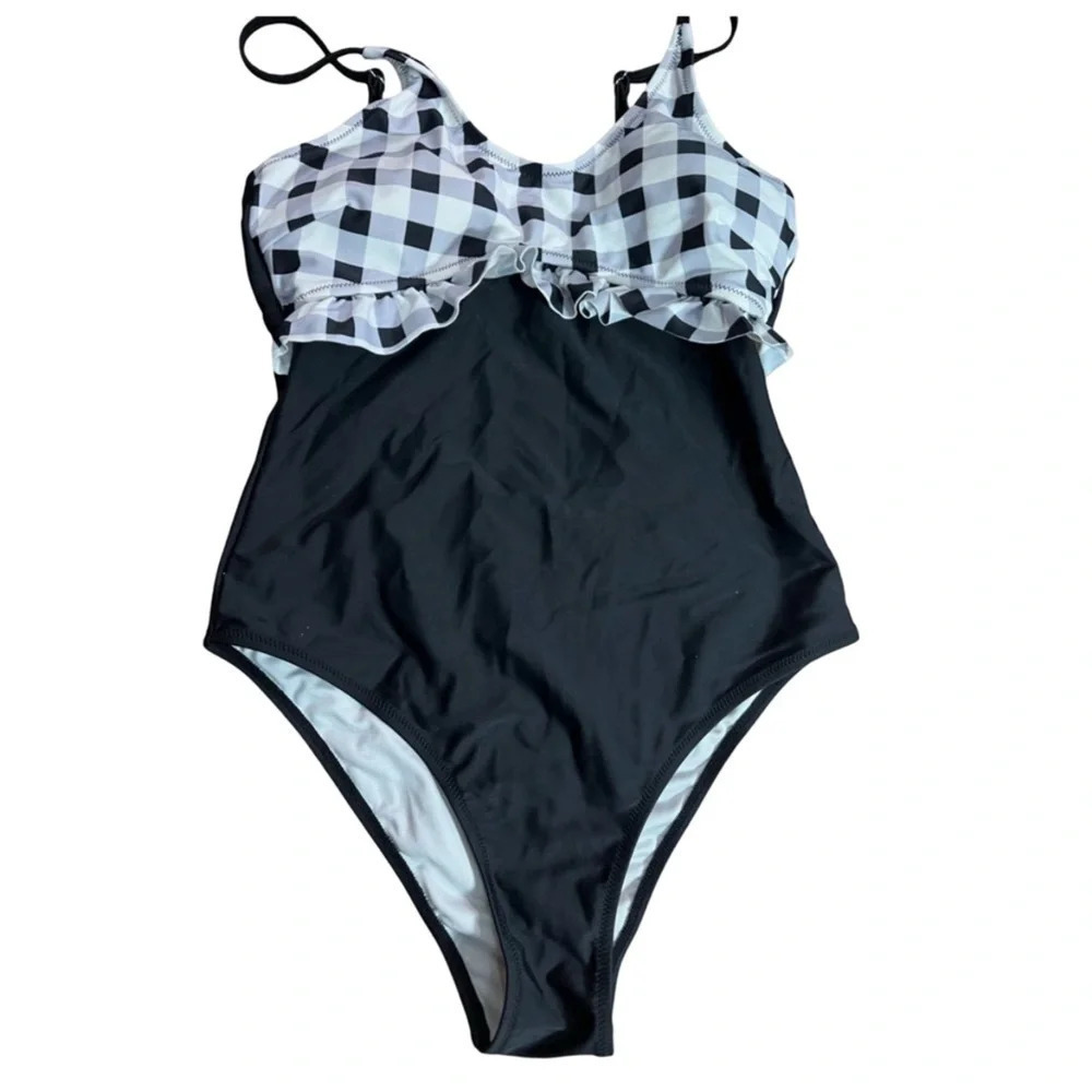 Checkered Swimsuit